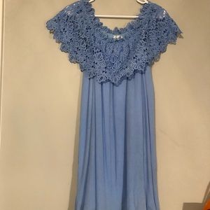 Off the shoulder dress